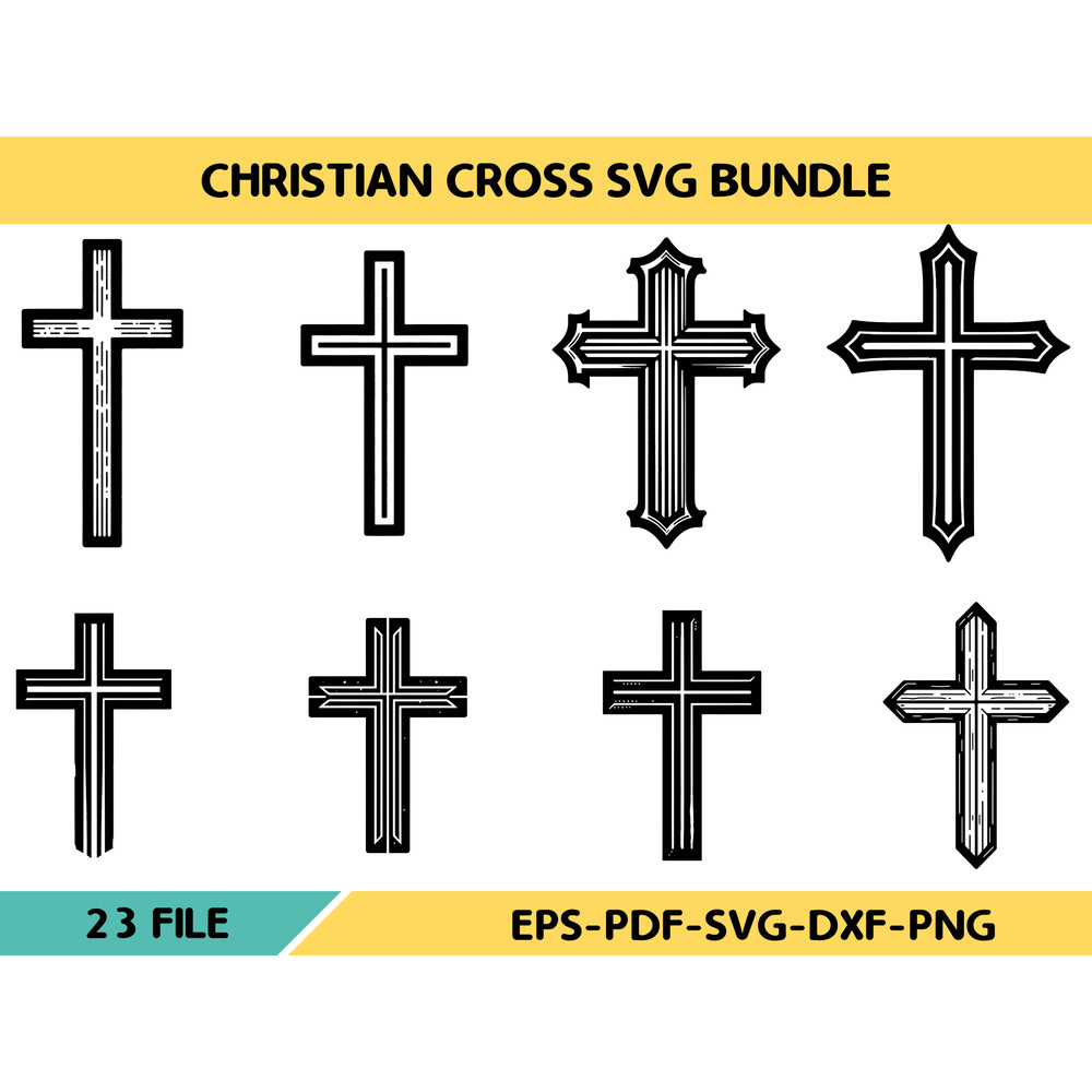 Christian Cross Svg 0