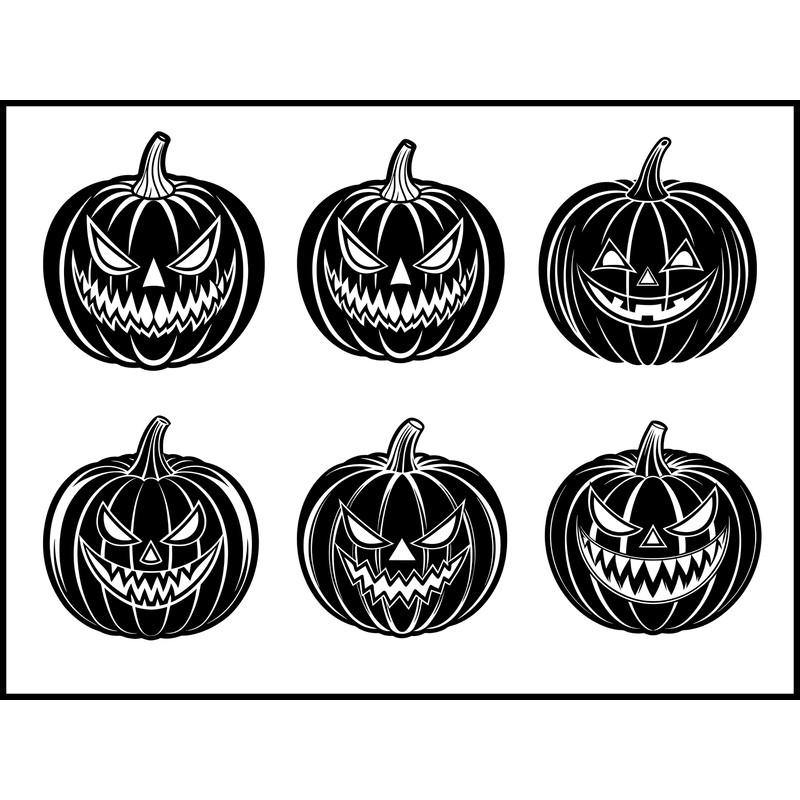 Pumpkin And Hallowe Svg Bundle 1