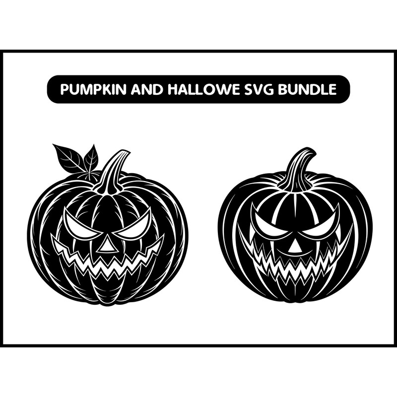 Pumpkin And Hallowe Svg Bundle 2