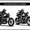 Skull Riding Motorcycle SVG Bundle 2