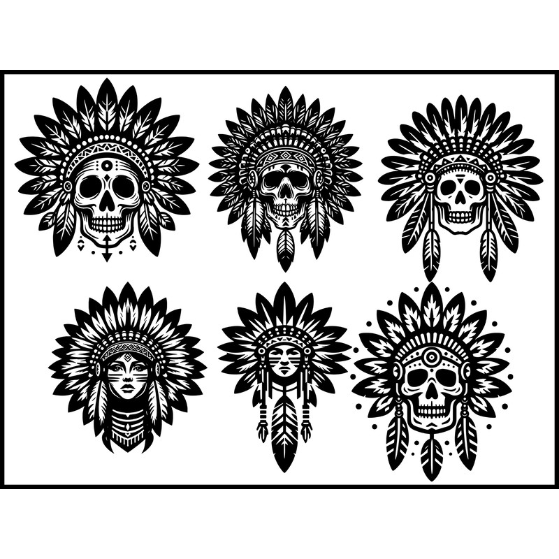 Native American Svg Bundle 1