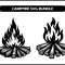 Campfire SVG 2