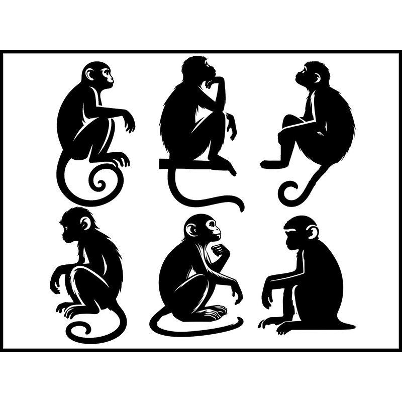 Monkey Svg 1