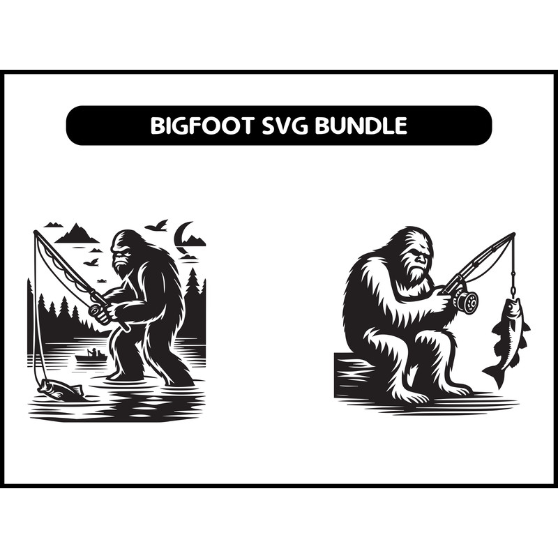 Bigfoot SVG Bundle 2