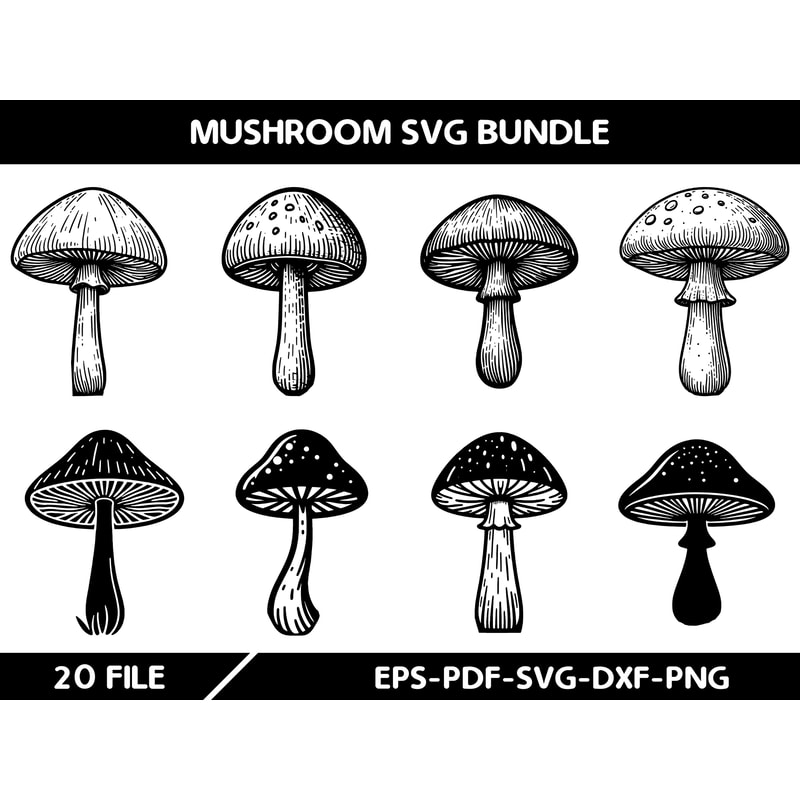 Mushroom Svg 0