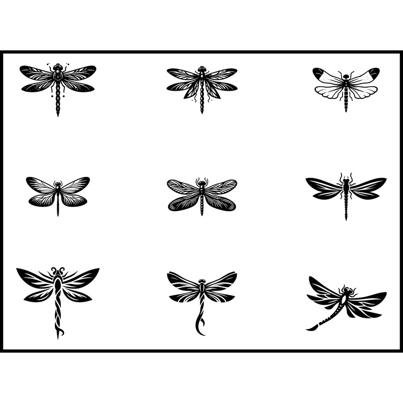 Dragonfly SVG Bundle 1