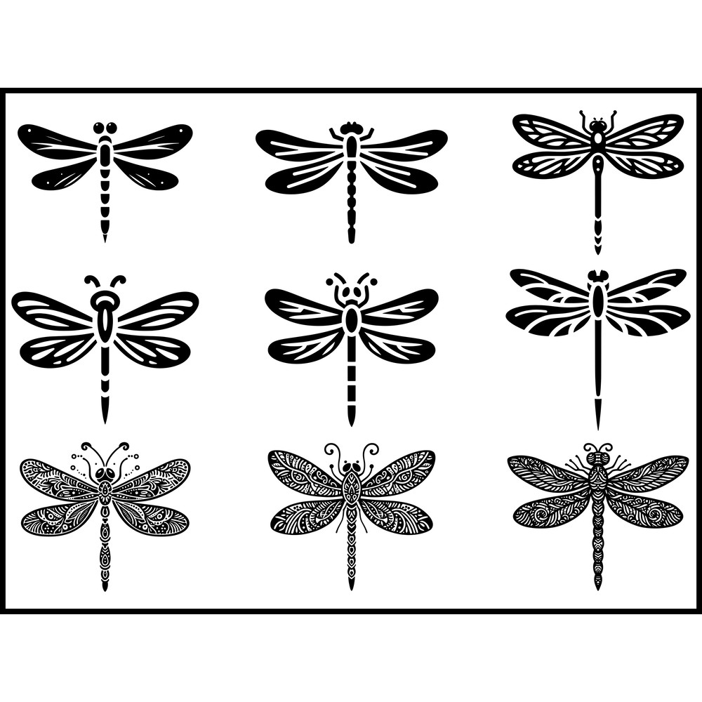 Dragonfly SVG 1