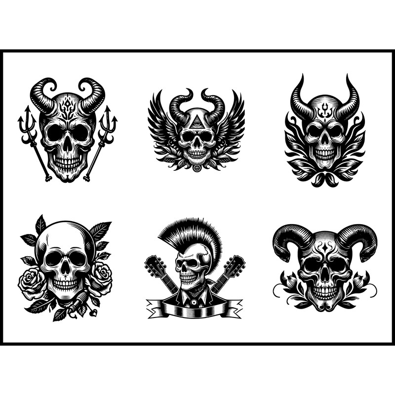 Skull Svg 1