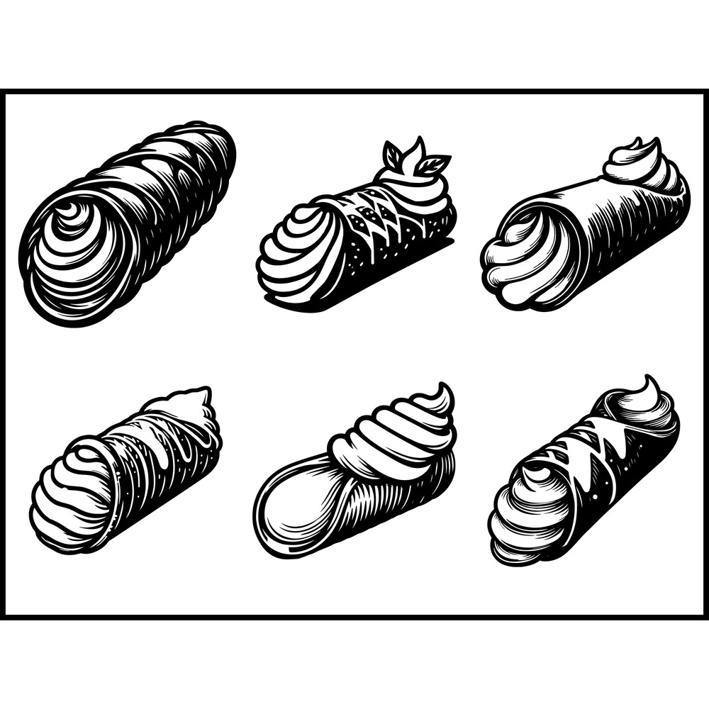 Cannoli Svg Bundle 1