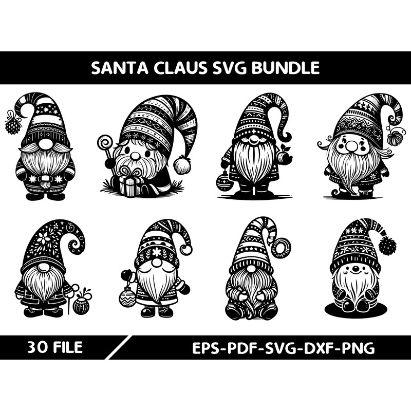 Santa Claus Svg 0