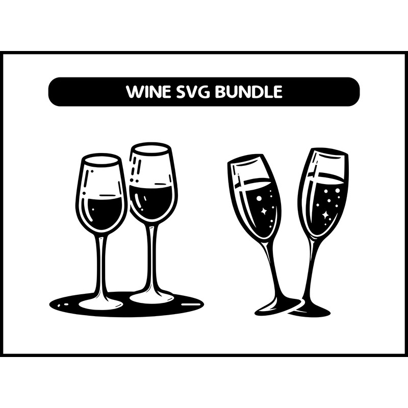 Wine Svg Bundle 2