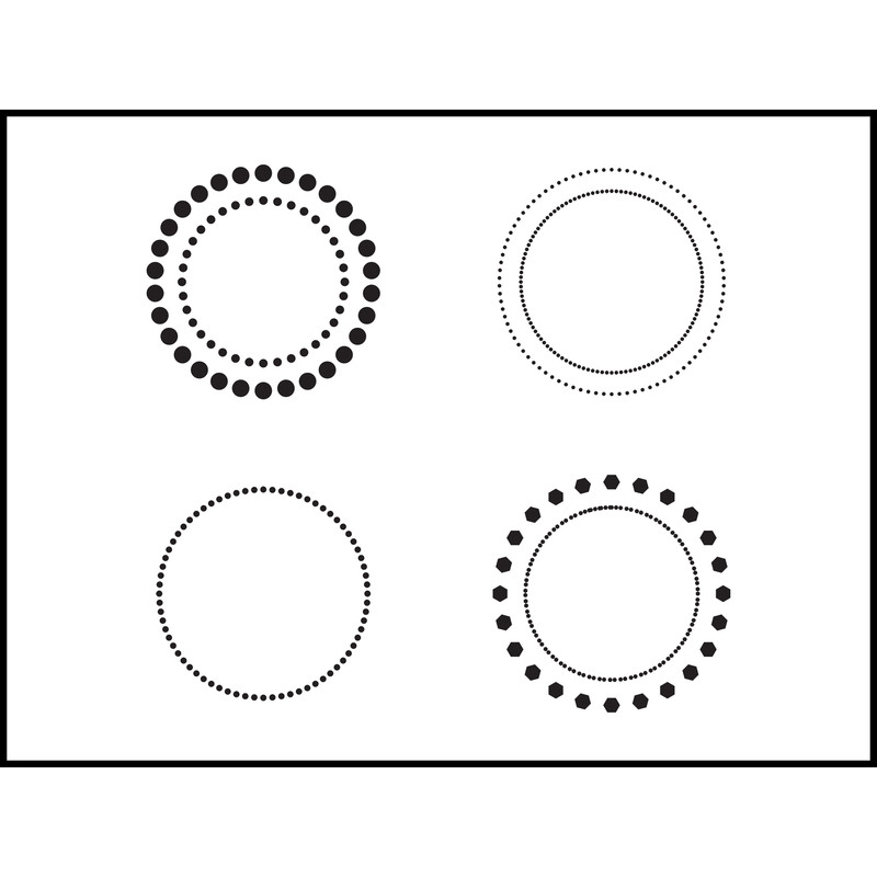 DOTTED CIRCLE SVG Bundle 1