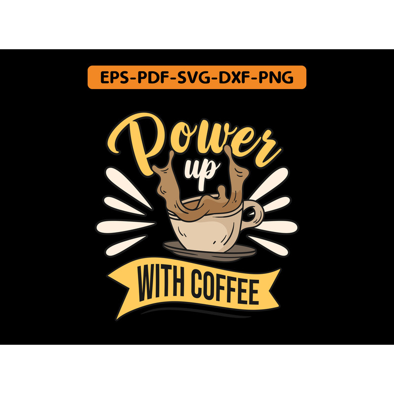 Vintage Typography Coffee Text T Shirt 0