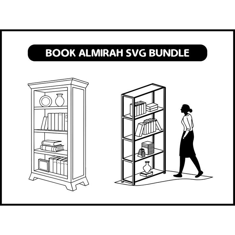 Book Almirah Svg 2