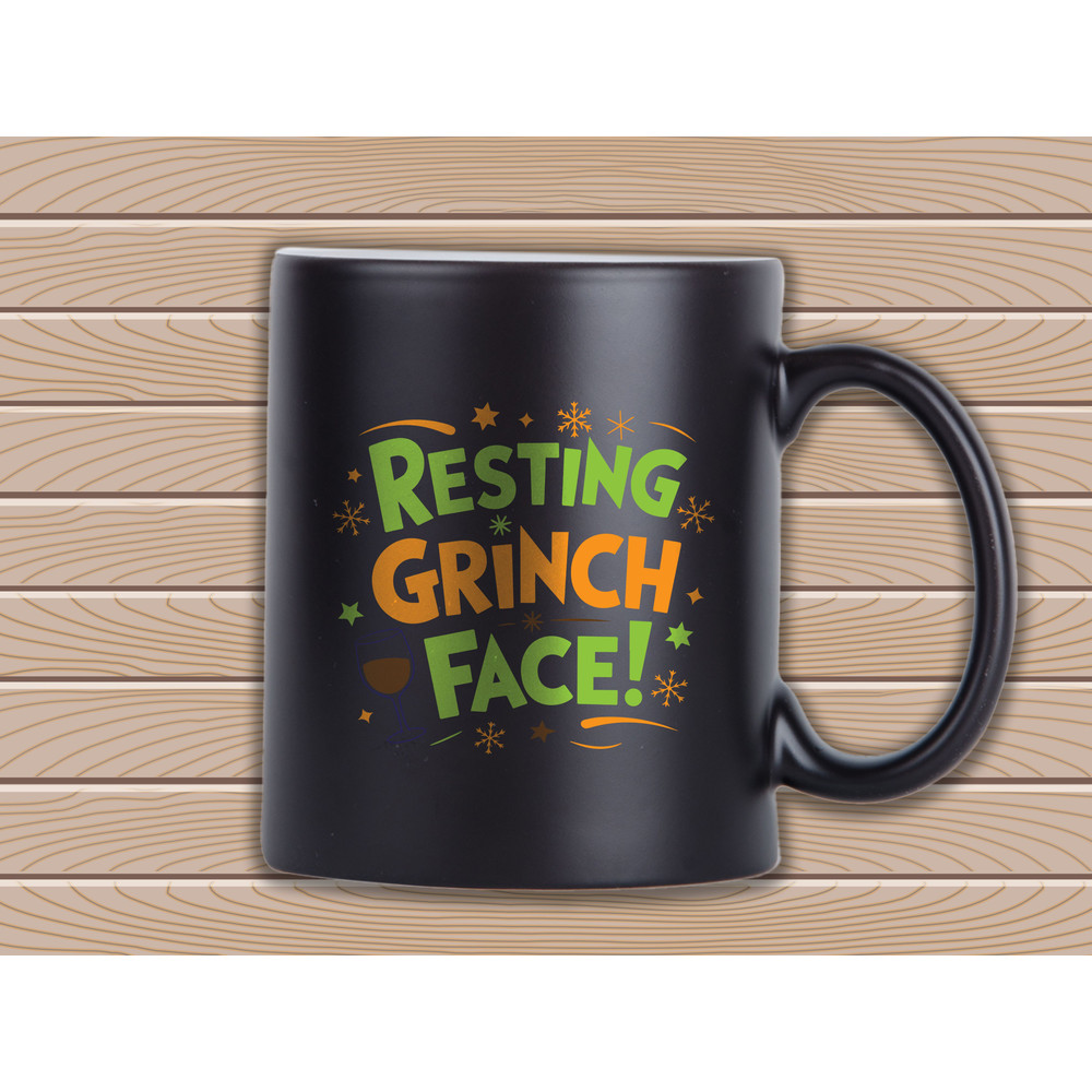 Resting Grinch Face T Shirt 2