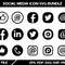 Social Media Icon Svg Bundle 0