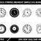 Clock Striking Midnight Simple SVG Bundle 0