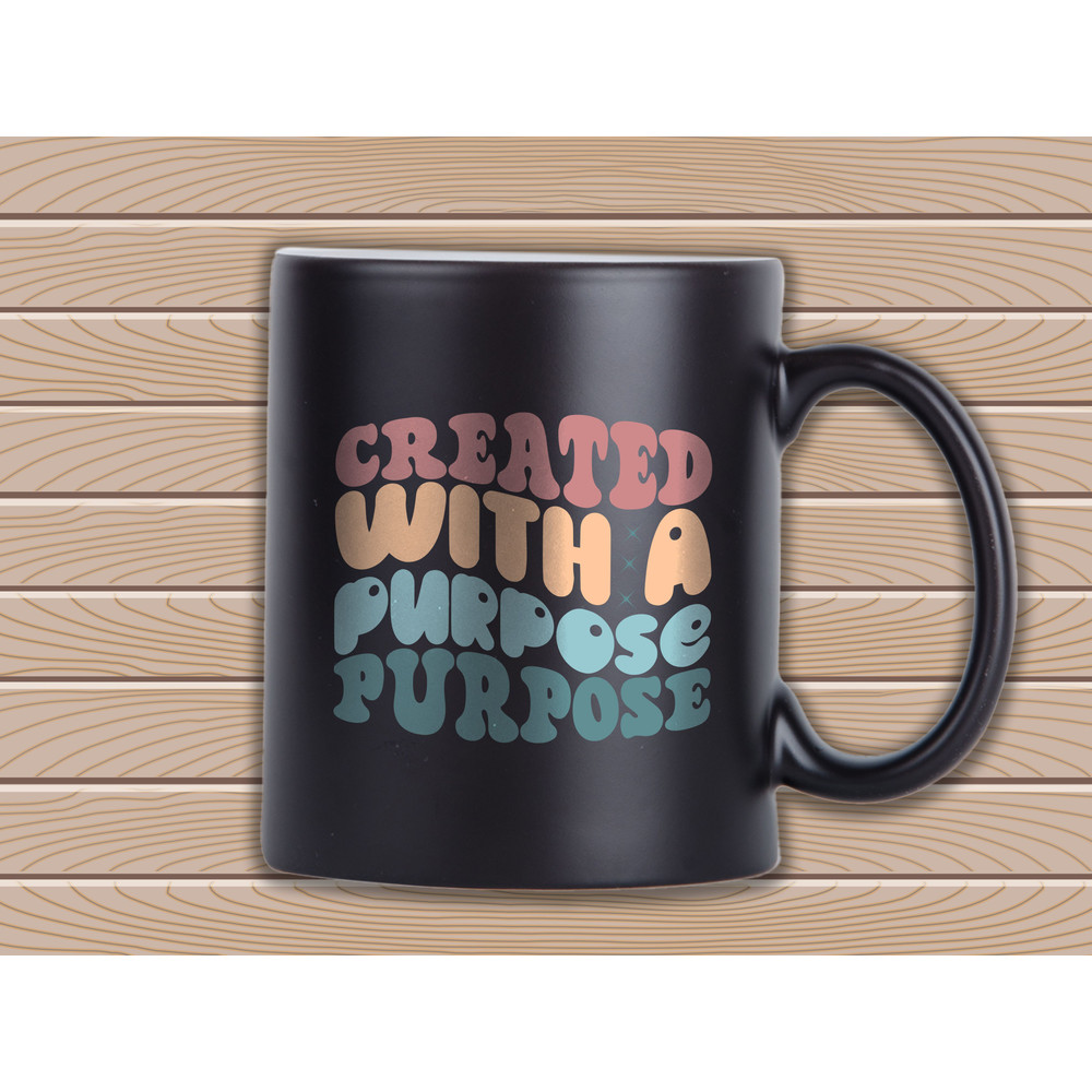 Created With A Purpose T Shirt 2