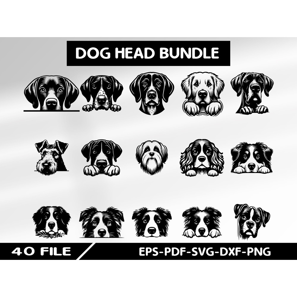 Dog Head Bundle 0