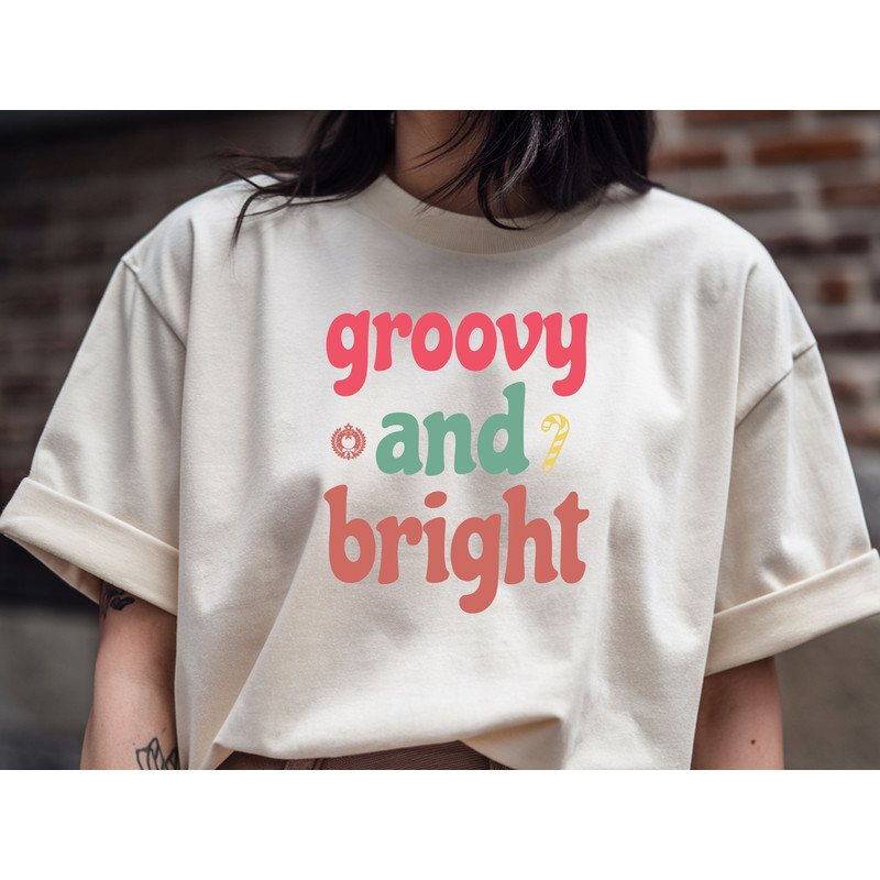 Groovy And Bright T Shirt Design 1
