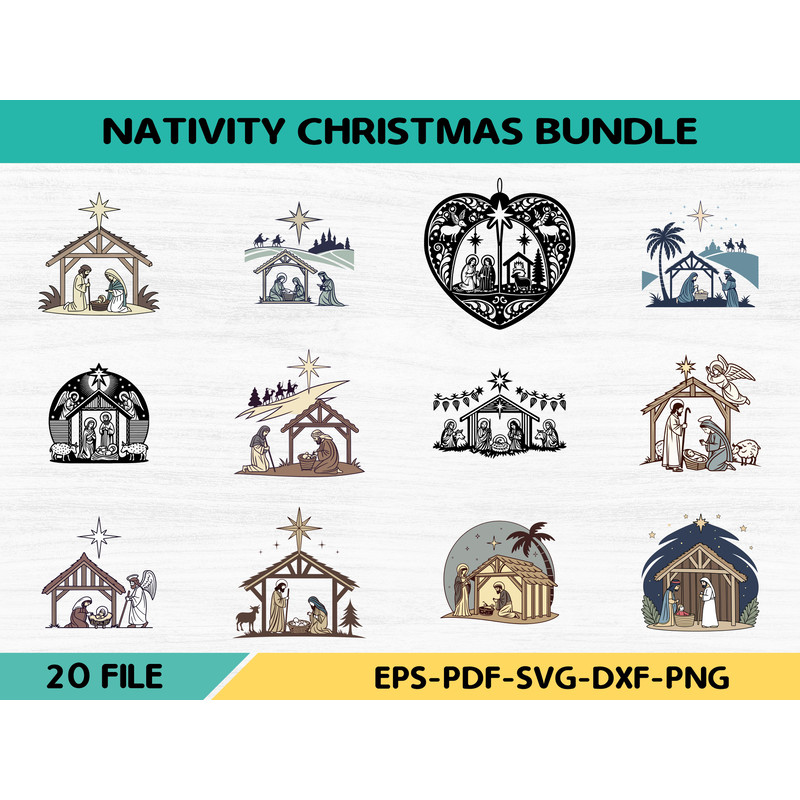 Nativity Christmas Bundle 0