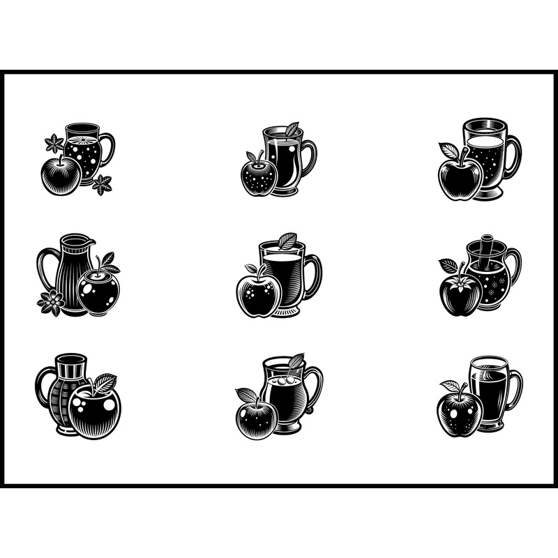 Apple Cider Clipart Bundle 1
