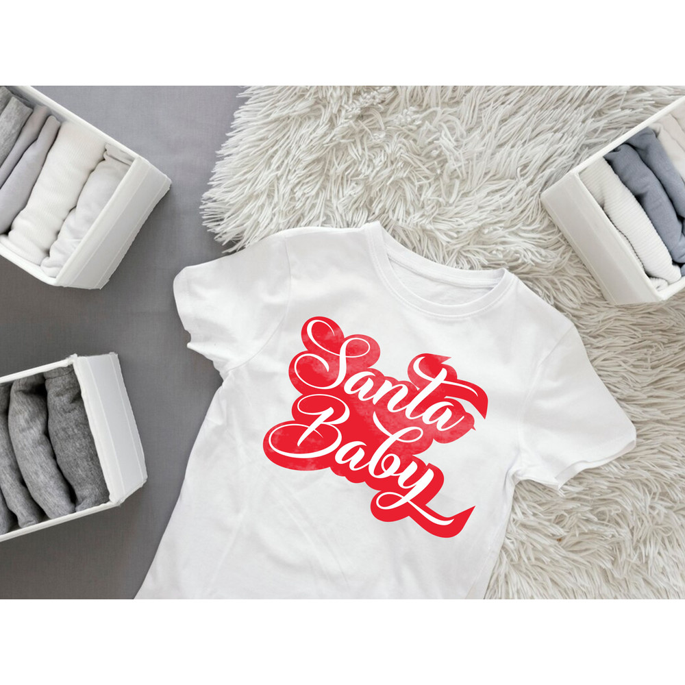Santa Baby T Shirt Design 0