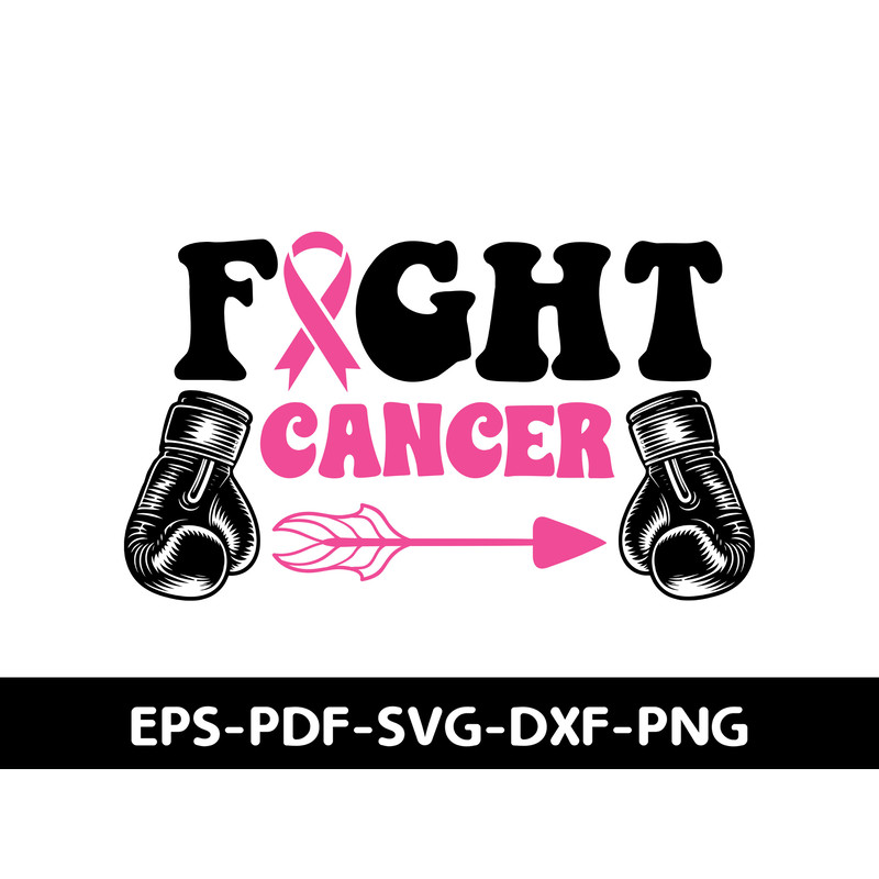 Fight Cancer T Shirt Design 3