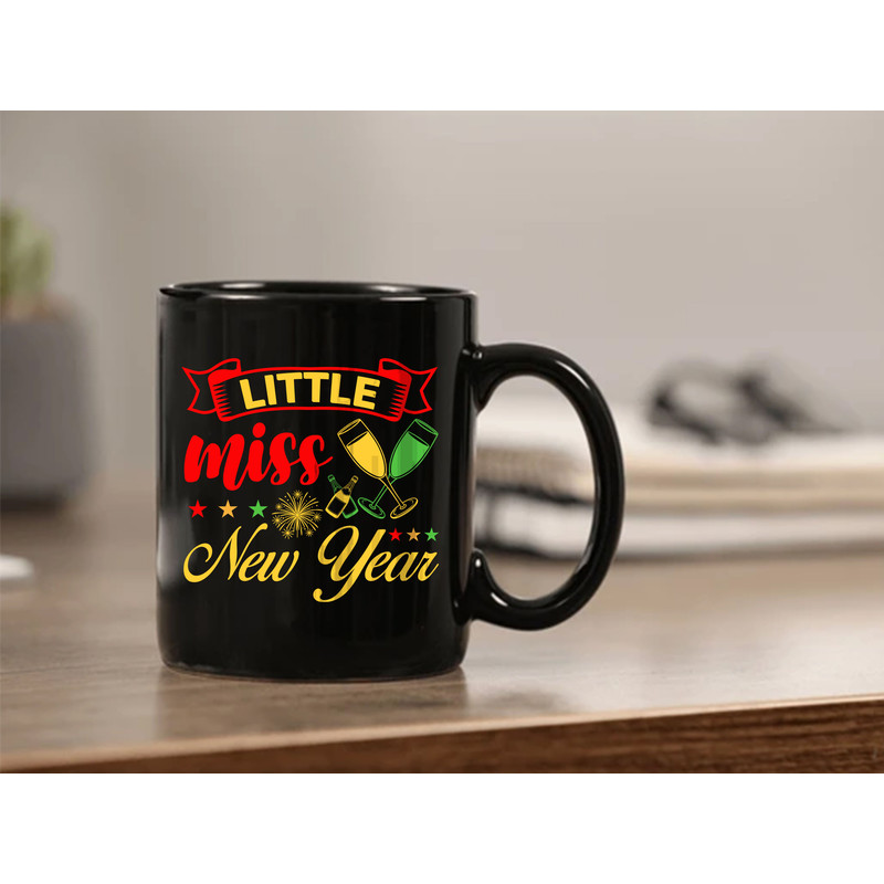 Little Miss New Year T Shirt 1