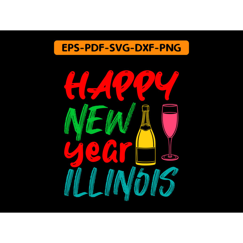 HAPPY NEW YEAR Illinois 2