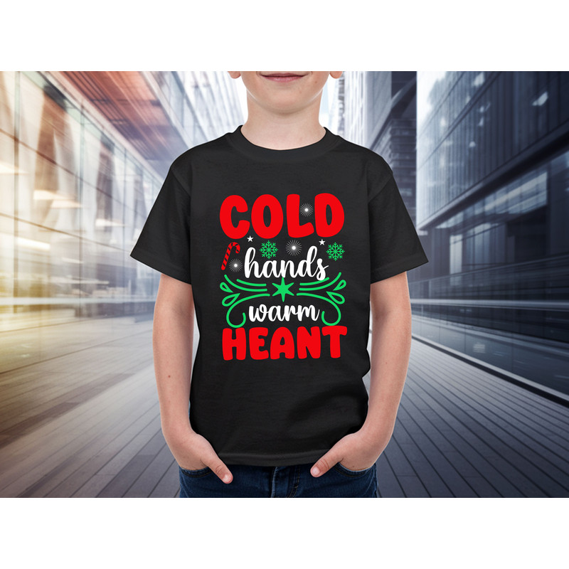Cold Hands Warm Heant T Shirt Design 2