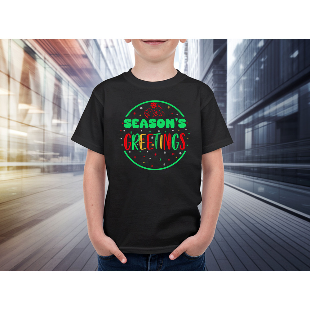 SEASONS GREETINGS T Shirt Design 2