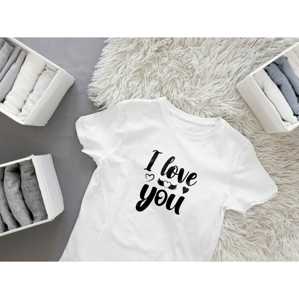 I Love You T Shirt Design 3