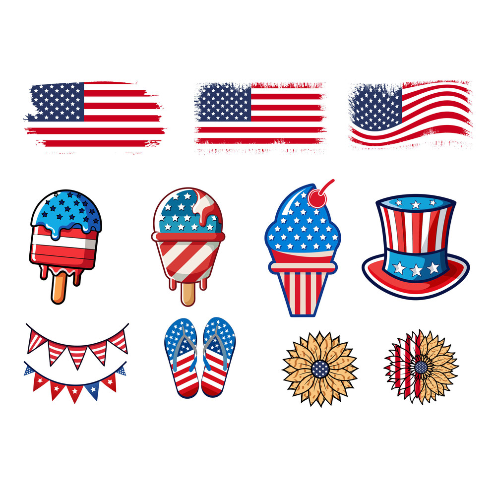 4th Of July Svg 1