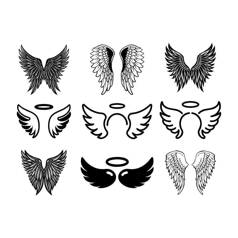 Angel Wings Svg Bundle 0