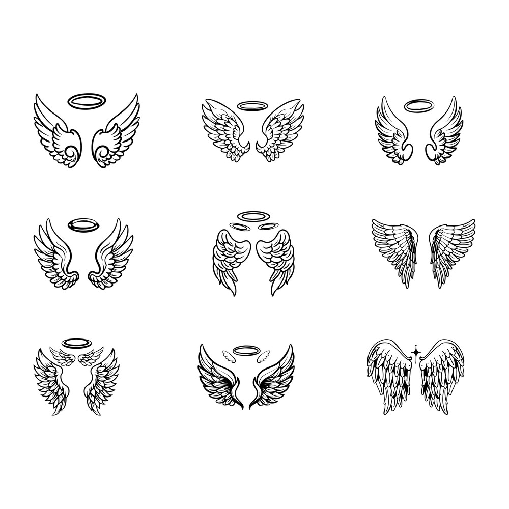 Angel Wings Svg 1
