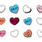 Candy Hearts Svg Bundle 0