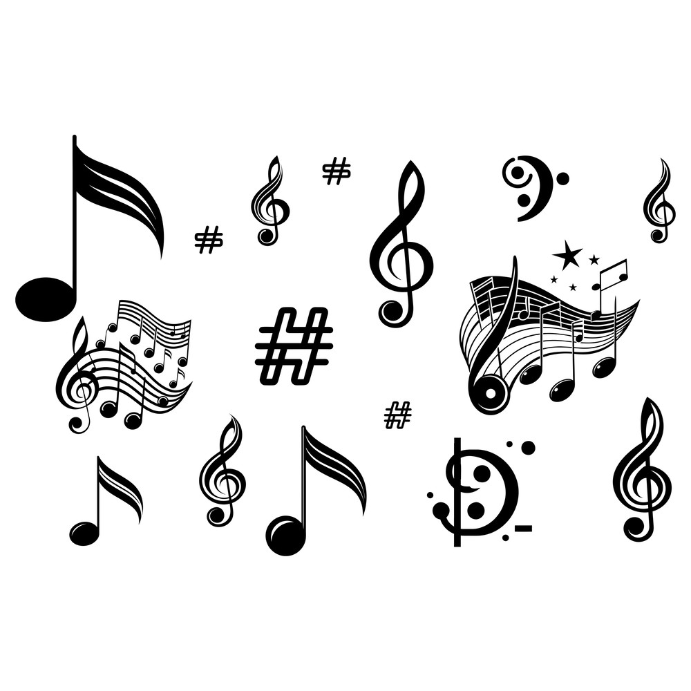 Music Notes SVG Bundle 0