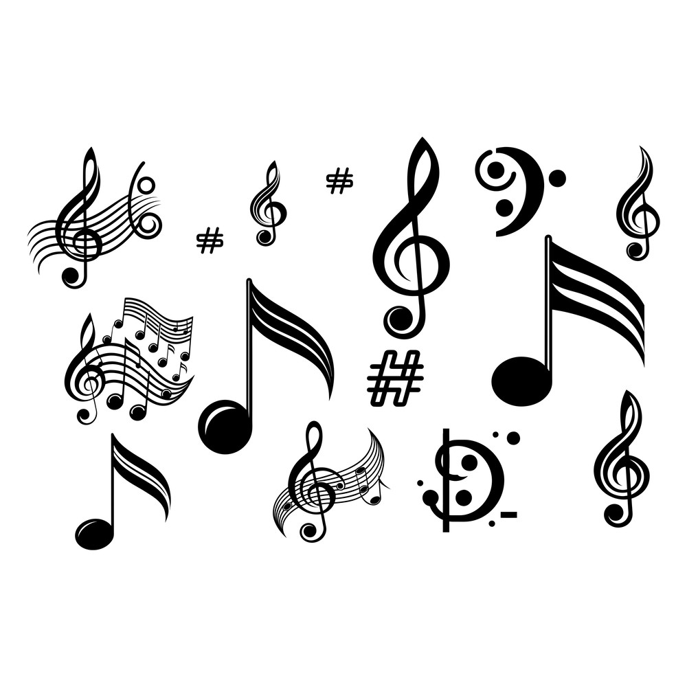 Music Notes SVG Bundle 1