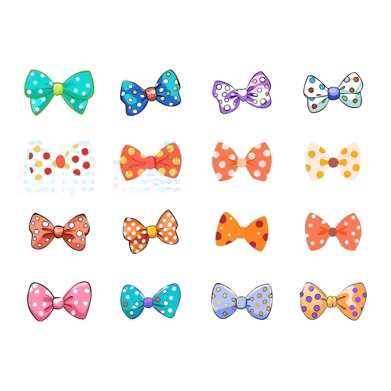 Cute Bow Bundle Svg 1