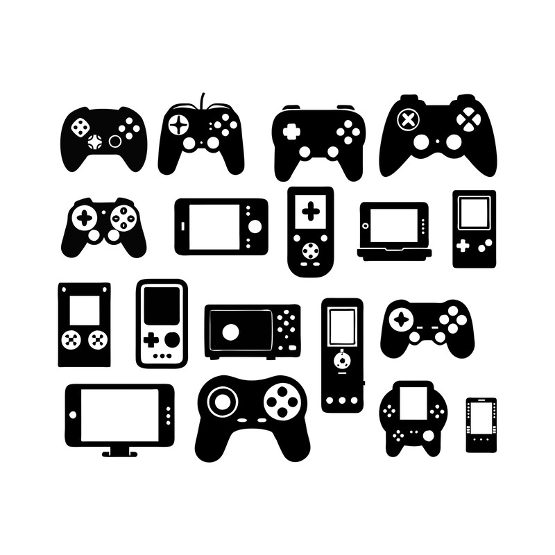 Game Controller SVG Bundle 0