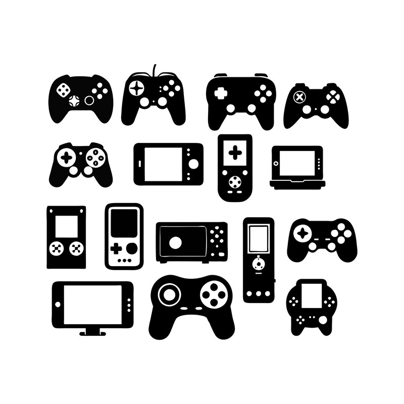 Game Controller SVG Bundle 1