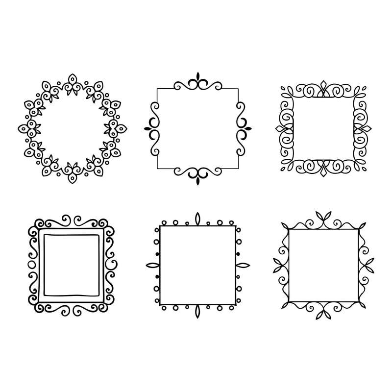 Hand Drawn Ornamental Frame 0