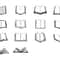 Plain Books Svg Bundle 0