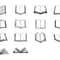 Plain Books Svg Bundle 1
