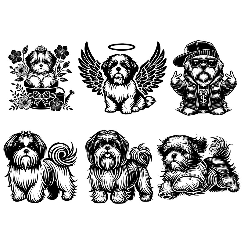 Shih Tzu Svg Bundle 0
