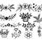 Flower Swag Floral Swag Botanical Svg Bundle 0