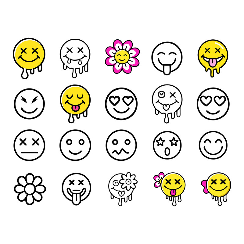 Smiley Face SVG Bundle 0