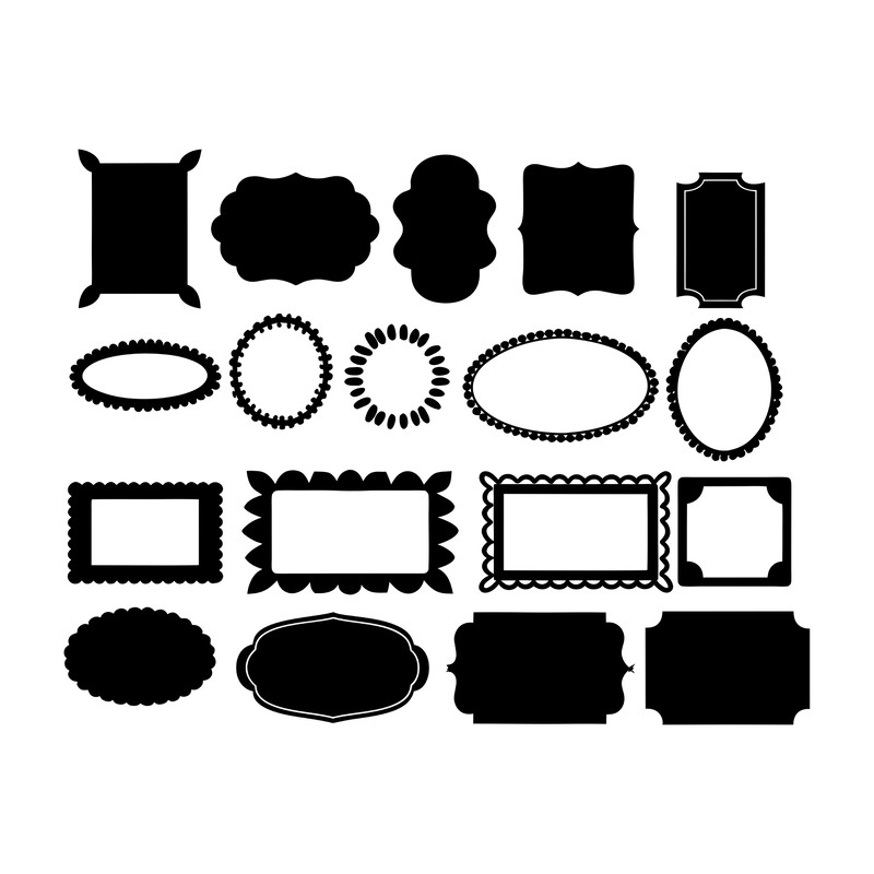 Frames SVG Bundle 1