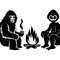 Bigfoot Alien Campfire Svg Bundle 1